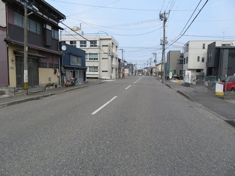 中央区横七番町通１丁目売地 現地写真（前面道路含む現地写真）