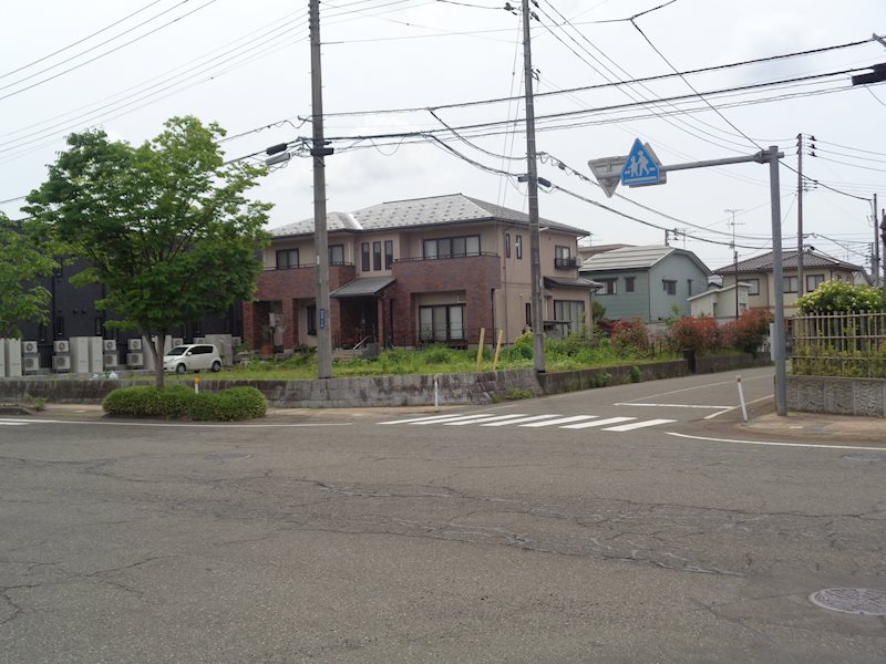長岡市古正寺１丁目売地 現地写真