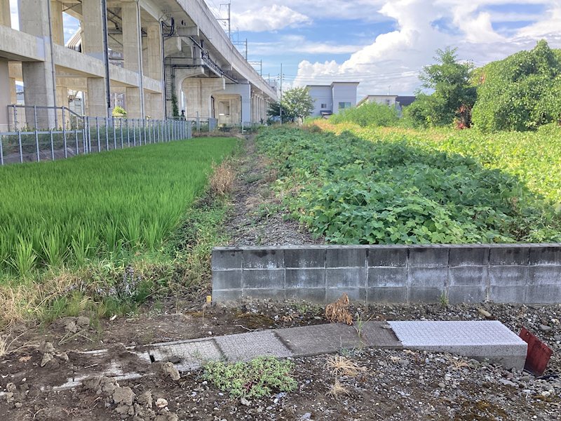 上越市大和１丁目売地 現地写真