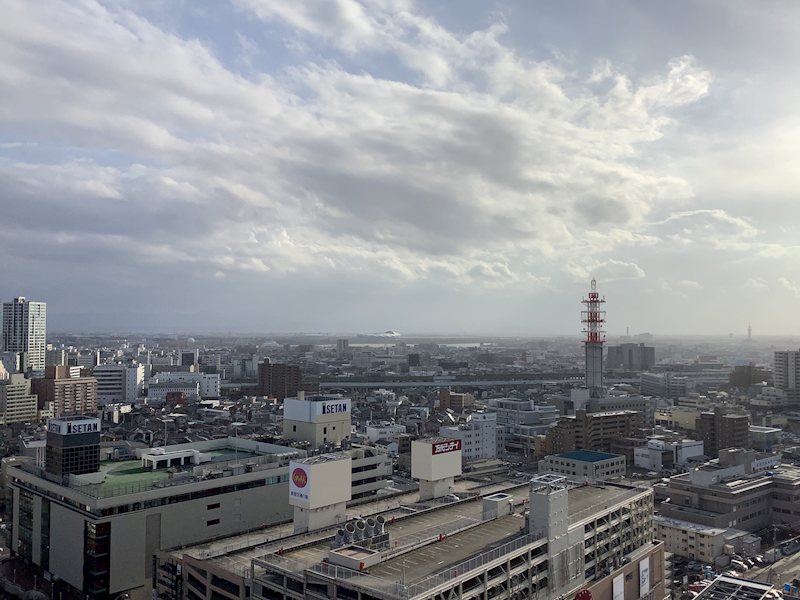 アデニウムタワー萬代橋 眺望写真