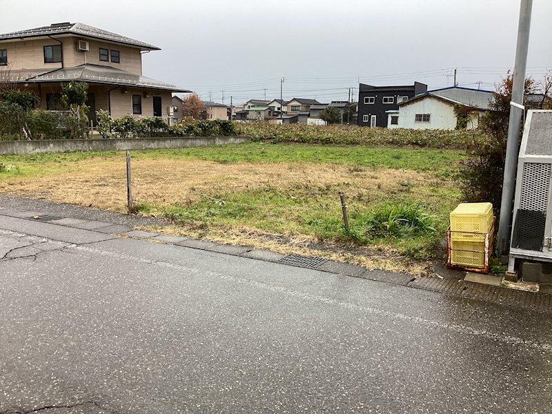 糸魚川市大和川売地 現地写真