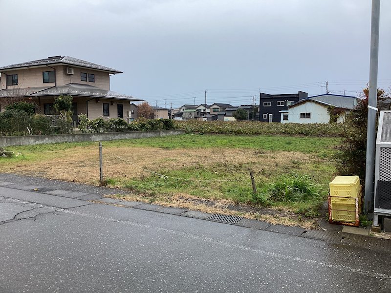 糸魚川市大和川売地 現地写真