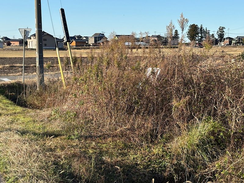 阿賀野市押切売地 現地写真