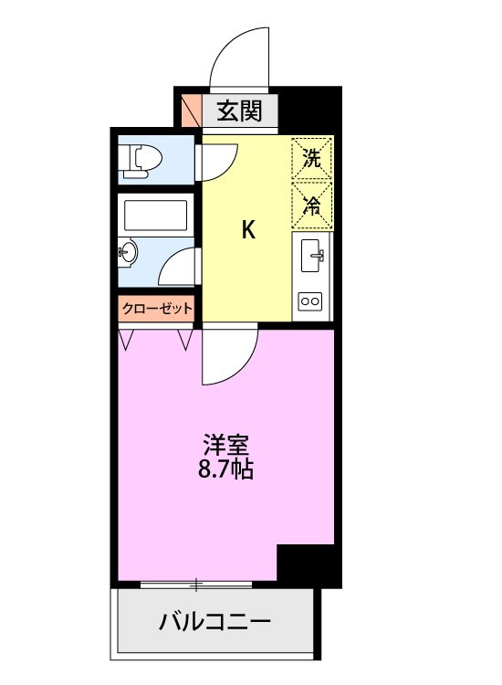 オルザス新潟 間取図・土地図