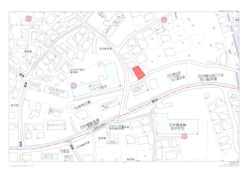 取手市台宿新築戸建て2号棟 外観写真