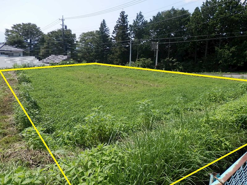伊那市荒井川北土地 現地写真