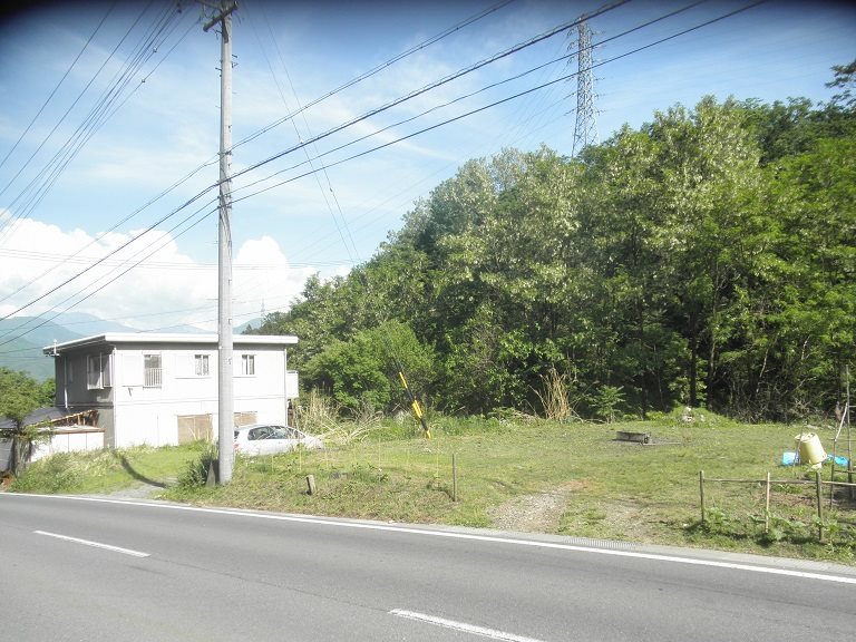 駒ケ根市古田切土地 現地写真