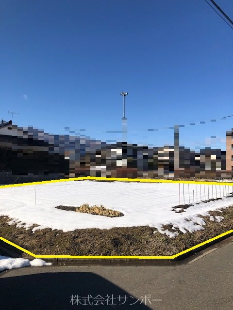 駒ケ根市赤穂10599番1土地 現地写真