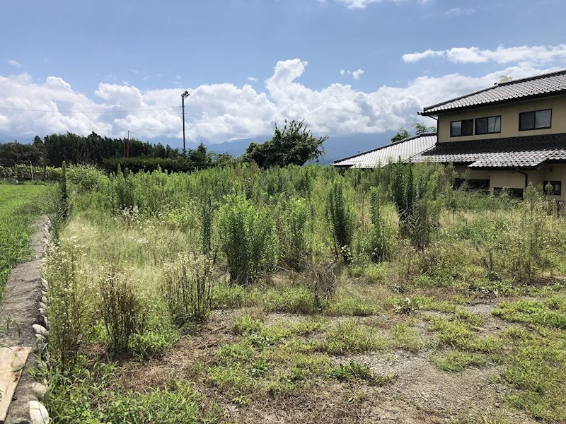 下伊那郡松川町上片桐土地 現地写真