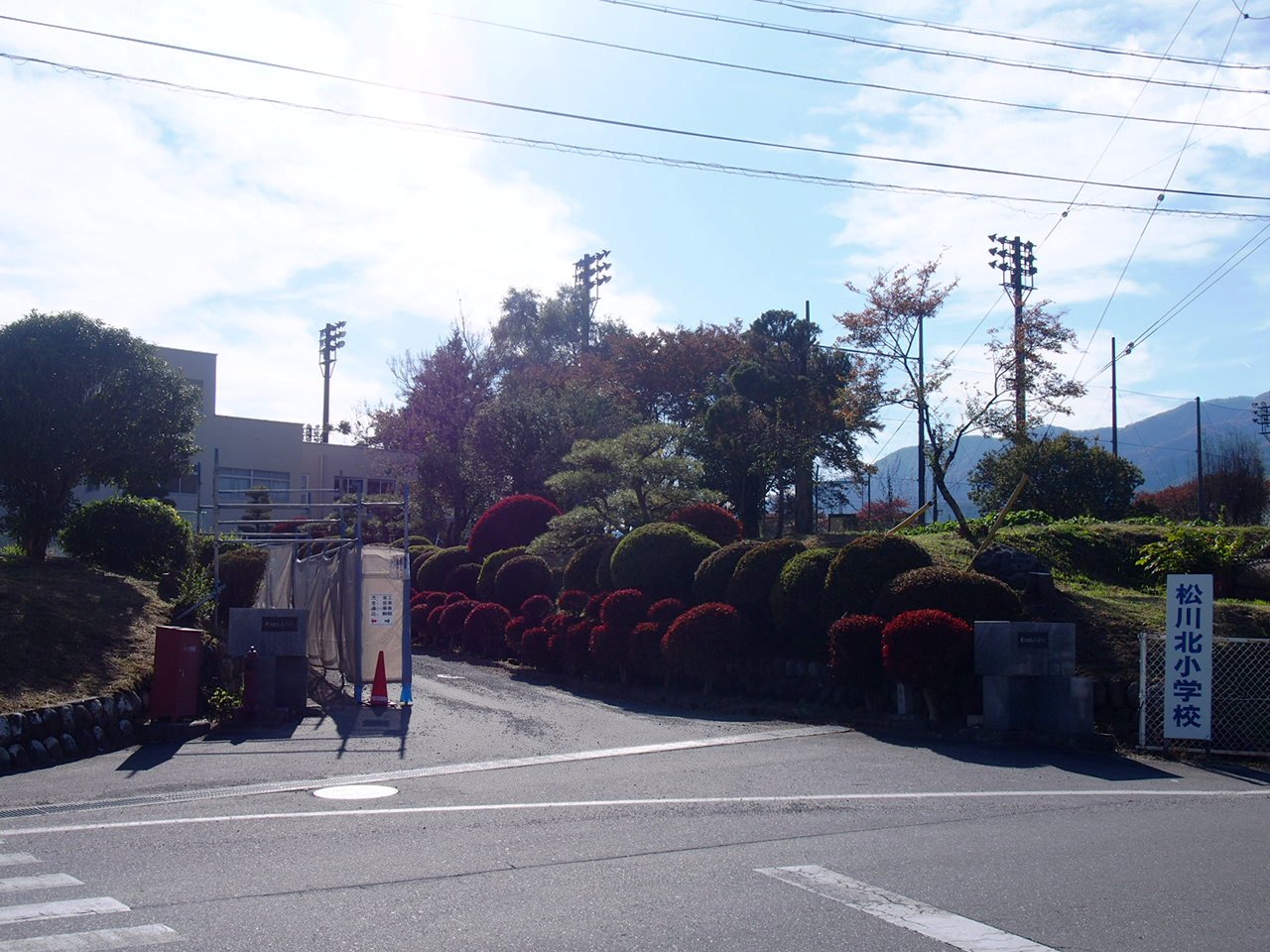 下伊那郡松川町上片桐土地  小学校