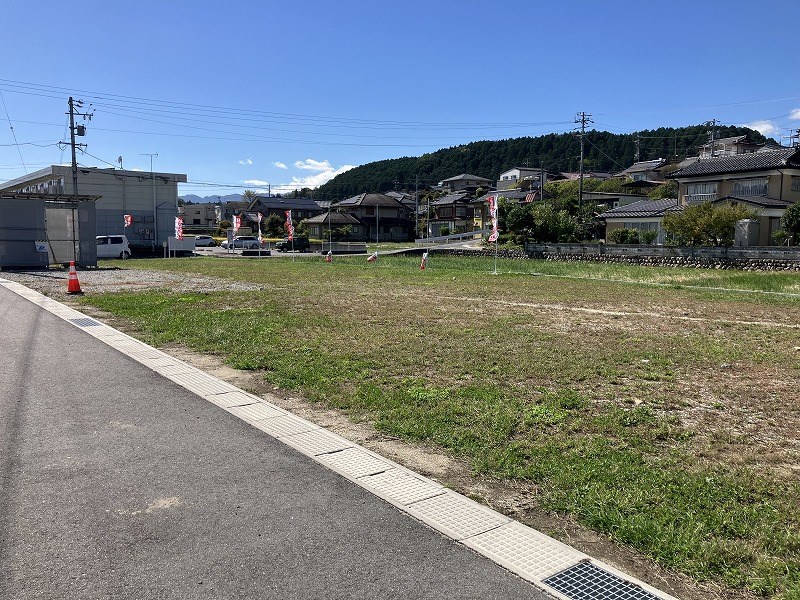 飯田市松尾城建築条件付分譲地8区画 現地写真