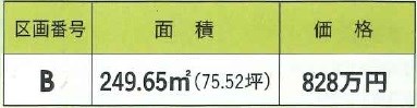 飯田市鼎東鼎建築条件付分譲地２区画 その他