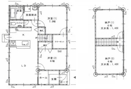 長野県下伊那郡豊丘村河野 間取図・土地図