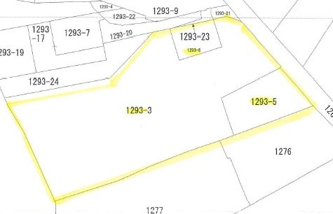 長野県飯田市正永町１丁目 間取図・土地図