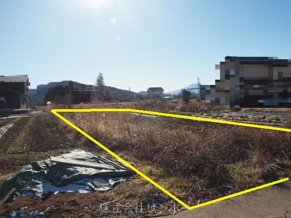 伊那市美篶土地 現地写真