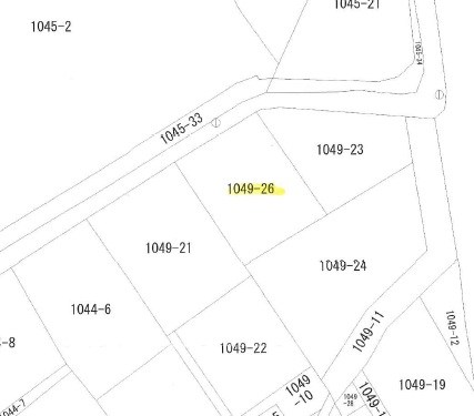 下伊那郡高森町下市田土地  間取図・土地図