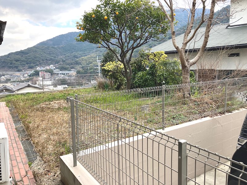 河桃町戸建 現地写真（庭）