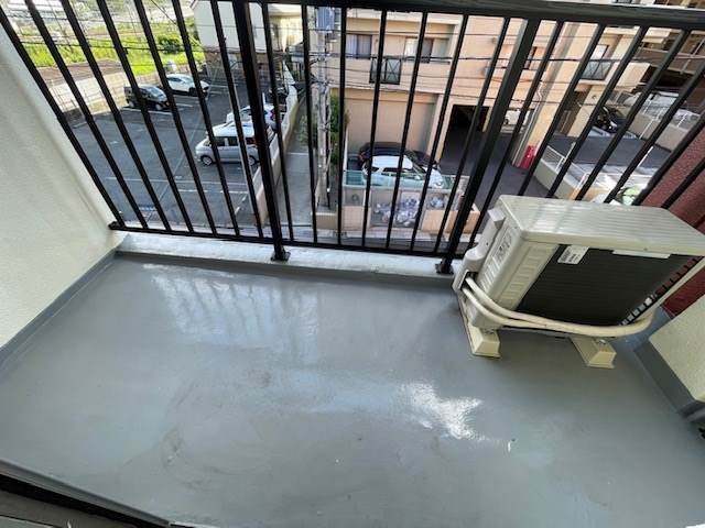 コーポ熊西 現地写真（バルコニー）