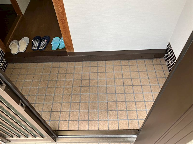 西日本サンハイツ 現地写真（玄関）
