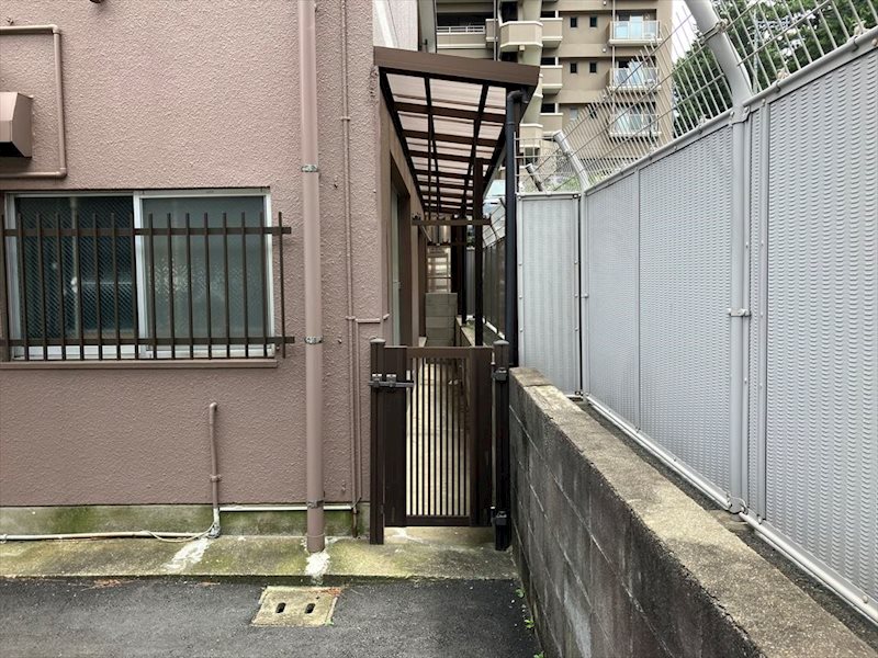 西日本サンハイツ 現地写真（庭）