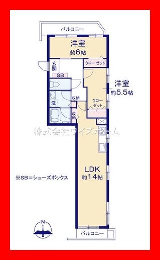 グリーンパーク第18綾瀬 間取り図