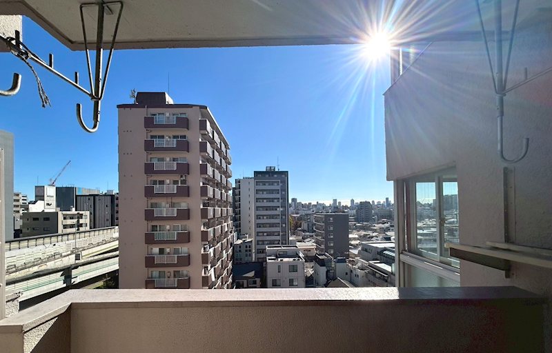 バルコニーから広がる開放的な景色♪ チサンマンション板橋 その他