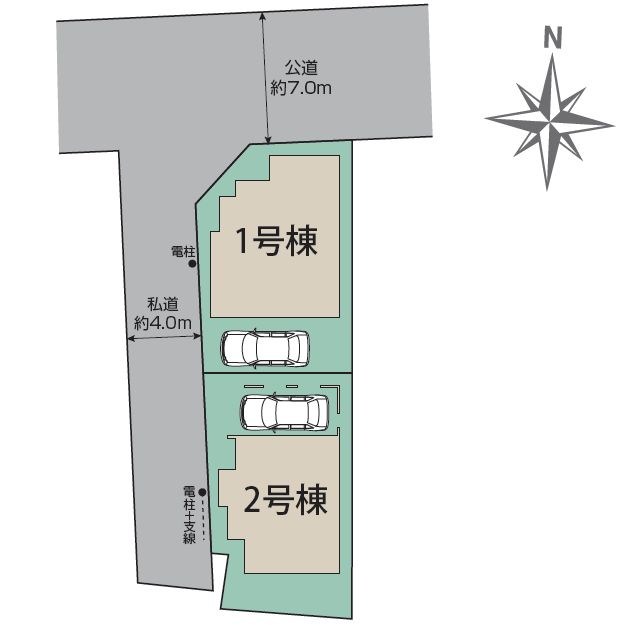 2号棟です♪ 足立区保木間3丁目 新築戸建 その他