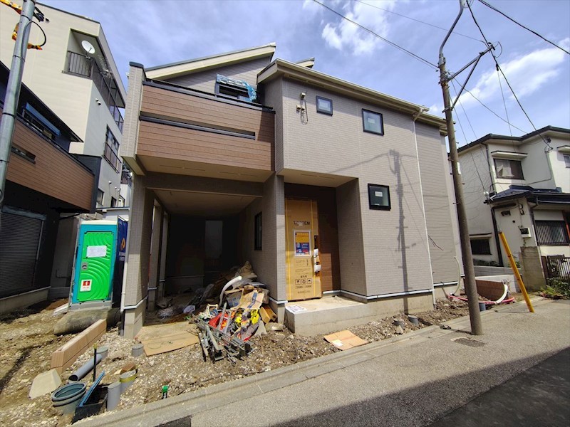 足場取れました! 足立区保木間3丁目 新築戸建 その他