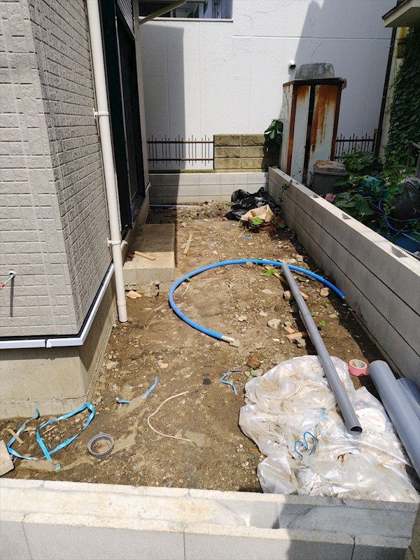 小さなお庭スペースもございます 足立区保木間3丁目 新築戸建 その他