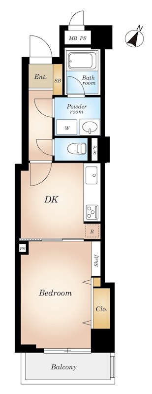 ライオンズマンション竹の塚第５  間取り図