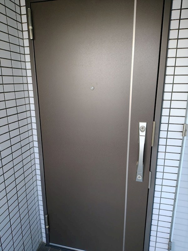 防犯性の高いWロック仕様の玄関ドア グリーンキャピタル竹の塚 その他