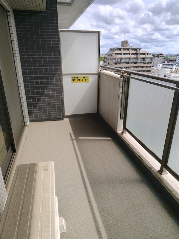 グーディッシュ竹の塚弐番館 現地写真（バルコニー）