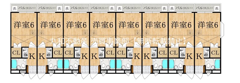 サクラコートナカタ 間取り図