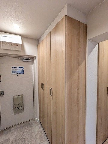 大阪府枚方市藤阪西町 現地写真（玄関）