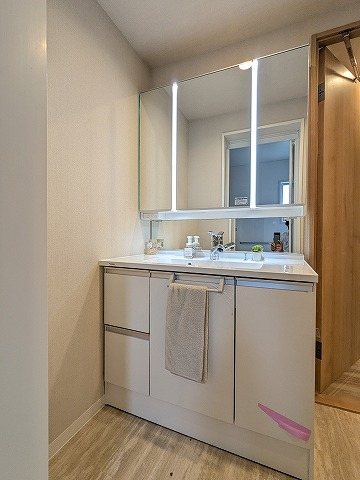 大阪府枚方市藤阪西町 内観写真（洗面台・洗面所）