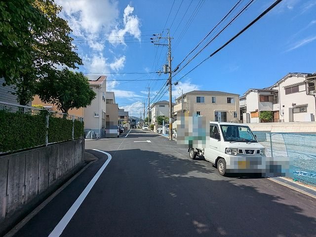京都府八幡市橋本平野山 現地写真（前面道路含む現地写真）