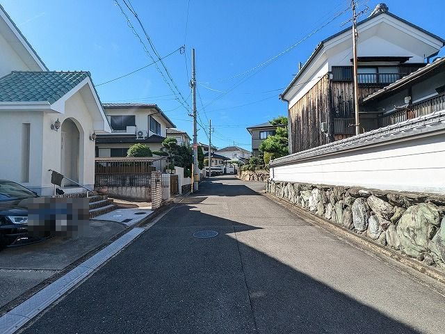 京都府八幡市西山和気 現地写真（前面道路含む現地写真）