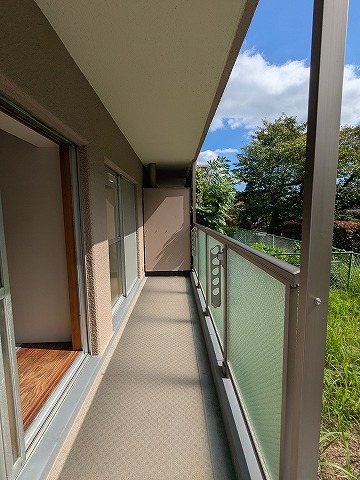 大阪府枚方市高野道２丁目 現地写真（バルコニー）
