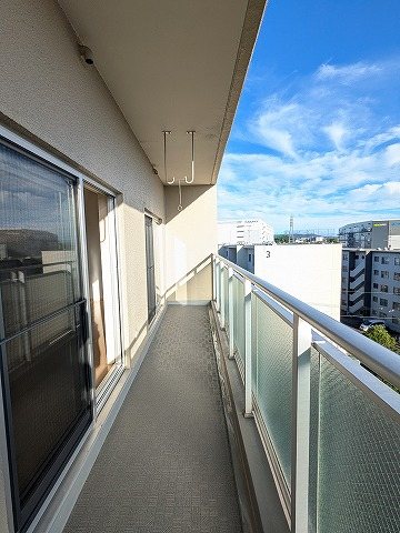 大阪府枚方市高野道２丁目 現地写真（バルコニー）