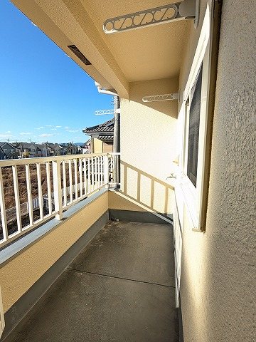 大阪府交野市郡津４丁目 現地写真（バルコニー）