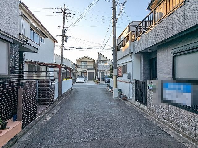 大阪府枚方市東船橋２丁目 現地写真（前面道路含む現地写真）