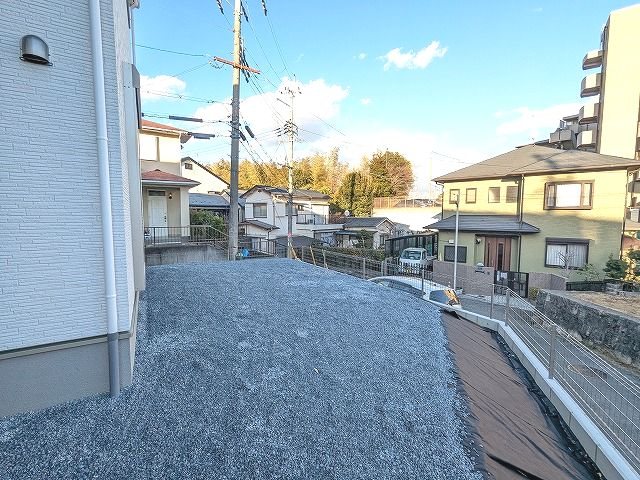 大阪府枚方市印田町 現地写真（庭）