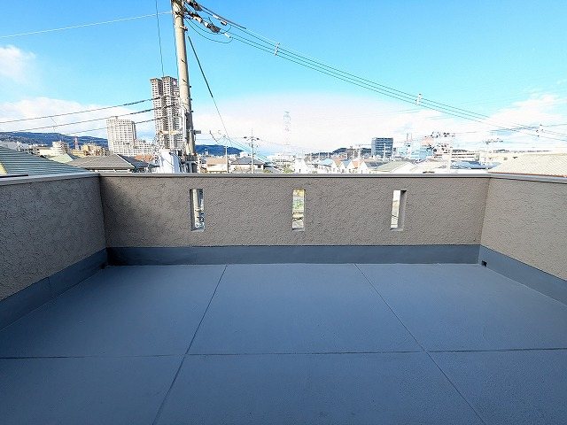 大阪府枚方市楠葉並木１丁目 現地写真（バルコニー）