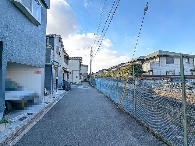 大阪府枚方市楠葉並木１丁目 現地写真（前面道路含む現地写真）