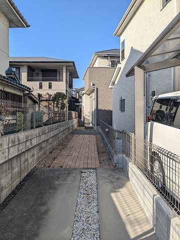 大阪府枚方市北中振４丁目 現地写真（駐車場）