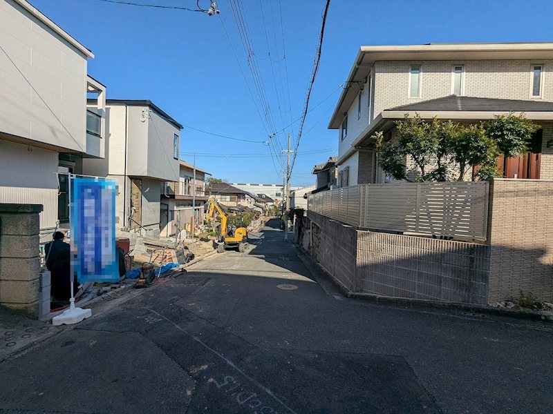 大阪府枚方市渚東町 現地写真（前面道路含む現地写真）