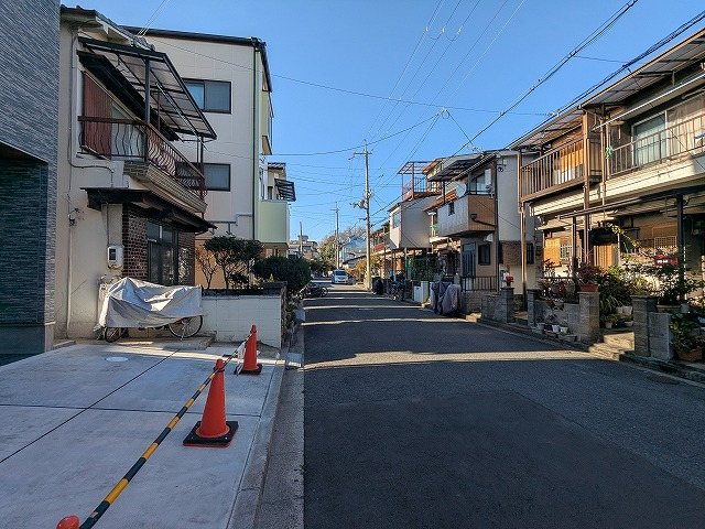 大阪府枚方市宮之阪５丁目 現地写真（前面道路含む現地写真）