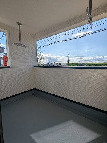大阪府枚方市出口４丁目 現地写真（バルコニー）
