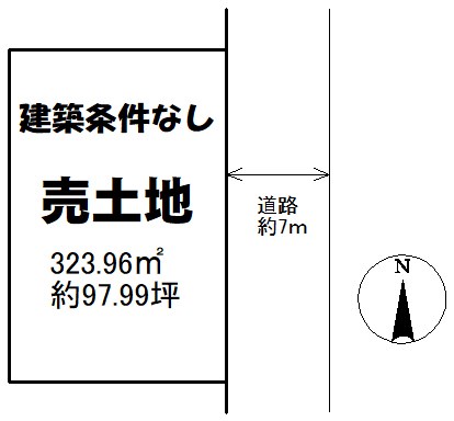 土地　周南市大字鹿野上2979-8 間取図・土地図