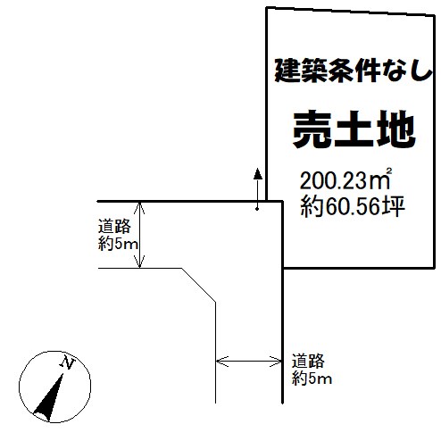 土地　周南市羽島1丁目16号地 間取図・土地図